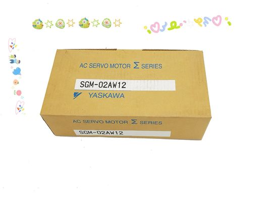 Yaskawa SGM-02AW12 AC SERVO MOTOR 200W 200V 2A 3000RPM NEW