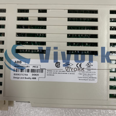 ABB 3BSE008514R1 DIGITAL OUTPUT MODULE DO820 8 RELAY 24-230VAC 3AMP NEW