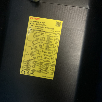Fanuc A06B-1427-B123#03K3 AC SERVO MOTOR 156-220V 7.5/11KW NEW