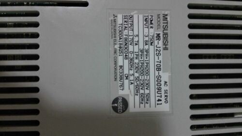 Mitsubishi MR-J2S-70B-S009U503 Industrial Servo Drives 1 YEAR NEW