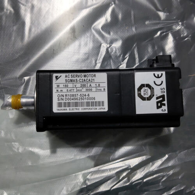 Yaskawa SGMAS-12ACA21 AC SERVO MOTOR 1.15KW 200V 8.5A 3000RPM NEW