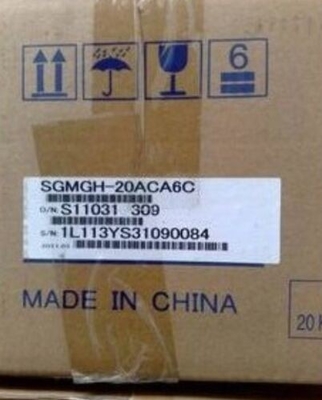 Yaskawa SGMGH-20ACA6C AC SERVO MOTOR 12.7A 2KW 3000RPM 200V NEW