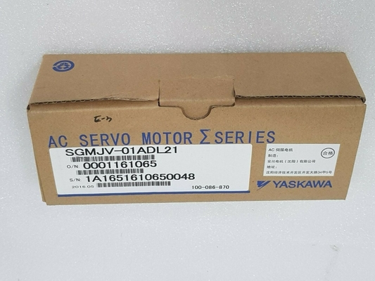 Yaskawa SGMJV-01ADL21 AC SERVO MOTOR 100W 200V 0.84A 3000RPM NEW
