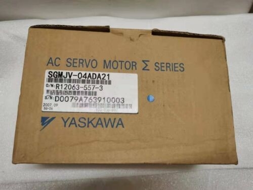 Yaskawa SGMJV-02ADA21 AC SERVO MOTOR 200W 200V 1.6A 3000RPM NEW