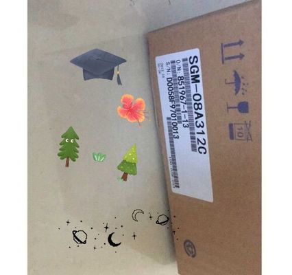 Yaskawa SGM-08A312C AC SERVO MOTOR 750W 200V 4.4A 3000RPM NEW