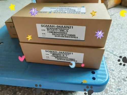 Yaskawa SGMAH-04AAAHB2C AC SERVO MOTOR 400W 200V 3000RPM 2.8A NEW