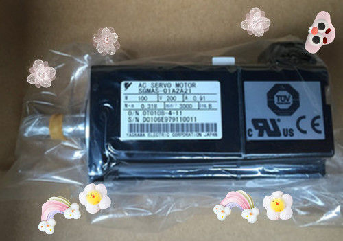 Yaskawa SGMAS-01A2A21 AC SERVO MOTOR 100W 200V 3000RPM 0.91A NEW