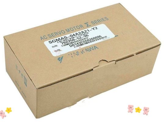 Yaskawa SGMAS-04A2A21-Y2 AC SERVO MOTOR 200W 200V 3000RPM 1.9A NEW