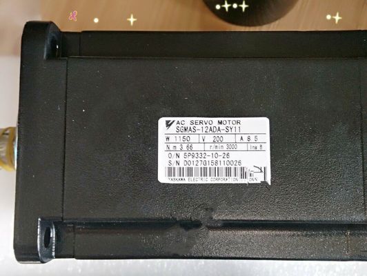 Yaskawa SGMAS-10ACA-SY11 AC SERVO MOTOR 750W 200V 3000RPM 5.4A NEW