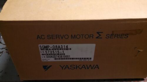 Yaskawa SGMP-08AWR12 AC SERVO MOTOR 4.1A 750W 3000RPM 200V NEW