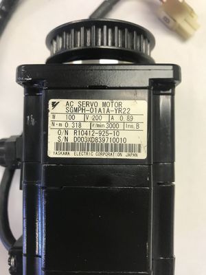 Yaskawa SGMPH-01A1A-YR22 AC SERVO MOTOR 100W 3000RPM 200V NEW