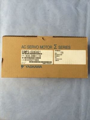 Yaskawa SGMPS-02ACA21 AC SERVO MOTOR 200W 3000RPM 200V 2A NEW