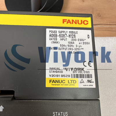 Fanuc A06B-6087-H126 POWER SUPPLY MODULE PSM-26 106 AMP 200/230 VAC CNC NEW