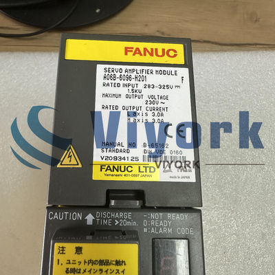 Fanuc A06B-6096-H201 SERVO AMPLIFIER MODULE ALPHA SERVO DRIVE SVM2-12/12 NEW