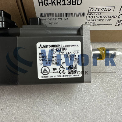 HG-KR13BD Mitsubishi AC SERVO MOTOR 100W 3000RPM 112V 0.8A NEW