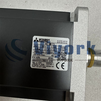 HG-MR73 Mitsubishi AC SERVO MOTOR 750W 3000RPM 91V 5.8A NEW