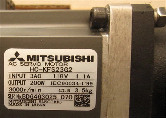 Mitsubishi HC-KFS23G1 Servo Motor 200W Cnc Router PLC Parts 0.4KW-2KW