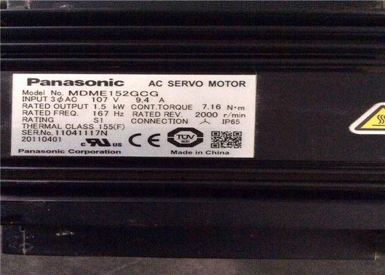 MDME152GCG Panasonic Servo Motor 1.5kw Model  7.16 Nm Torque 230 Watt