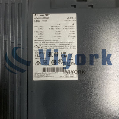 Schneider ATV320U75N4B DRIVE ALTIVAR 320 SERIES VARIABLE SPEED NEW