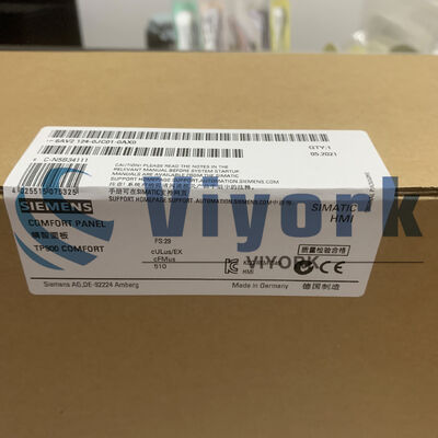 Siemens 6AV2124-0JC01-0AX0 OPERATOR INTERFACE 9 INCH WIDESCREEN TFT DISPLAY NEW