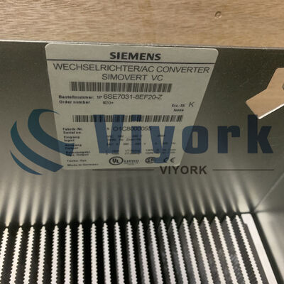 Siemens 6SE7031-8EF20-Z Z=M20 AC DRIVE SIMOVERT SERIES 3-PHASE 380-460 VAC NEW