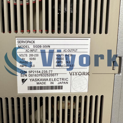 Yaskawa SGDB-30VN SERVO DRIVE 200-230VAC 50/60HZ 18AMP NEW