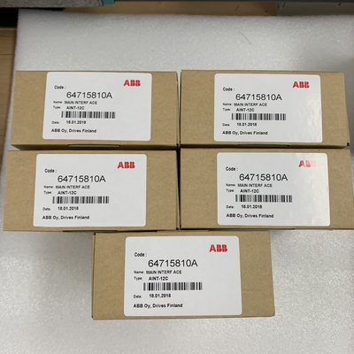 ДОСКА ИНТЕРФЕЙСА ABB AINT-12C ТУЗ ГАРАНТИИ ГЛАВНЫЙ INTERF 1 ГОДА НОВЫЙ